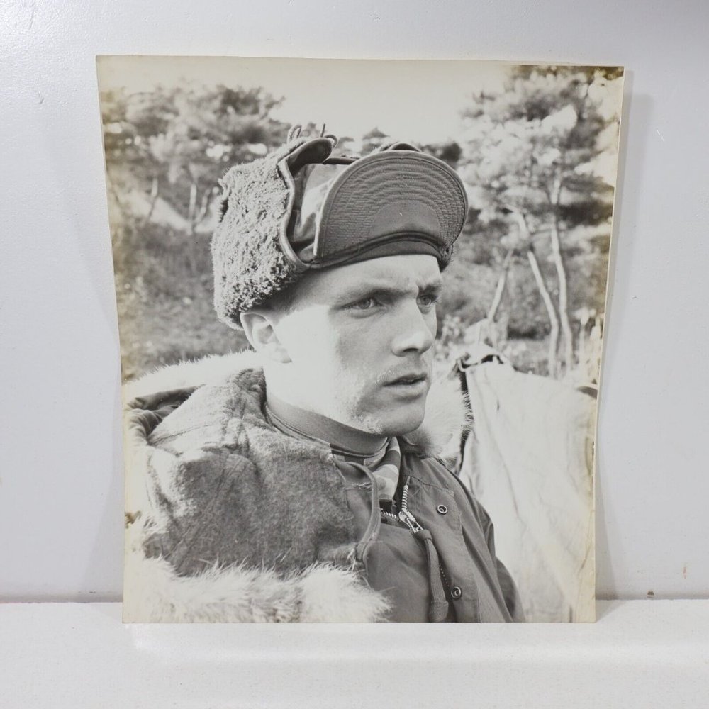 1969 Army 2nd Infantry Division Soldier at Camp Humphreys South Korea Photograph